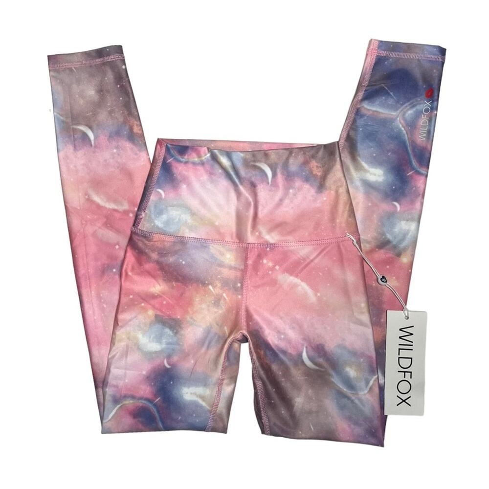 Wildfox Cosmic Cloudy Wash Leggings Size XS
